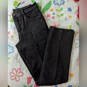 Charter Club Jeans Black Straight Leg Size 6
